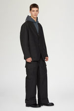 Black Single-Breasted Blazer