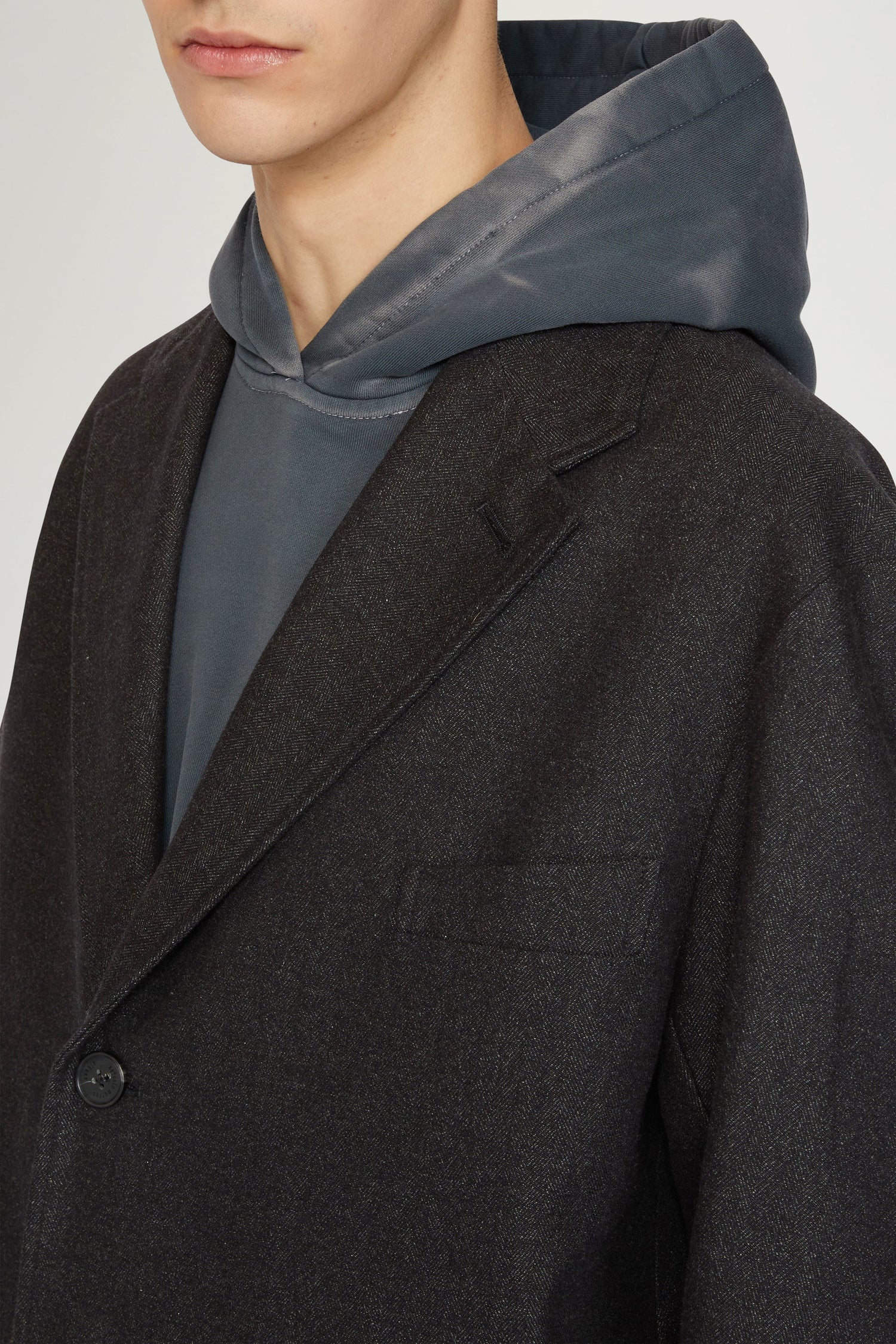 Black Single-Breasted Blazer