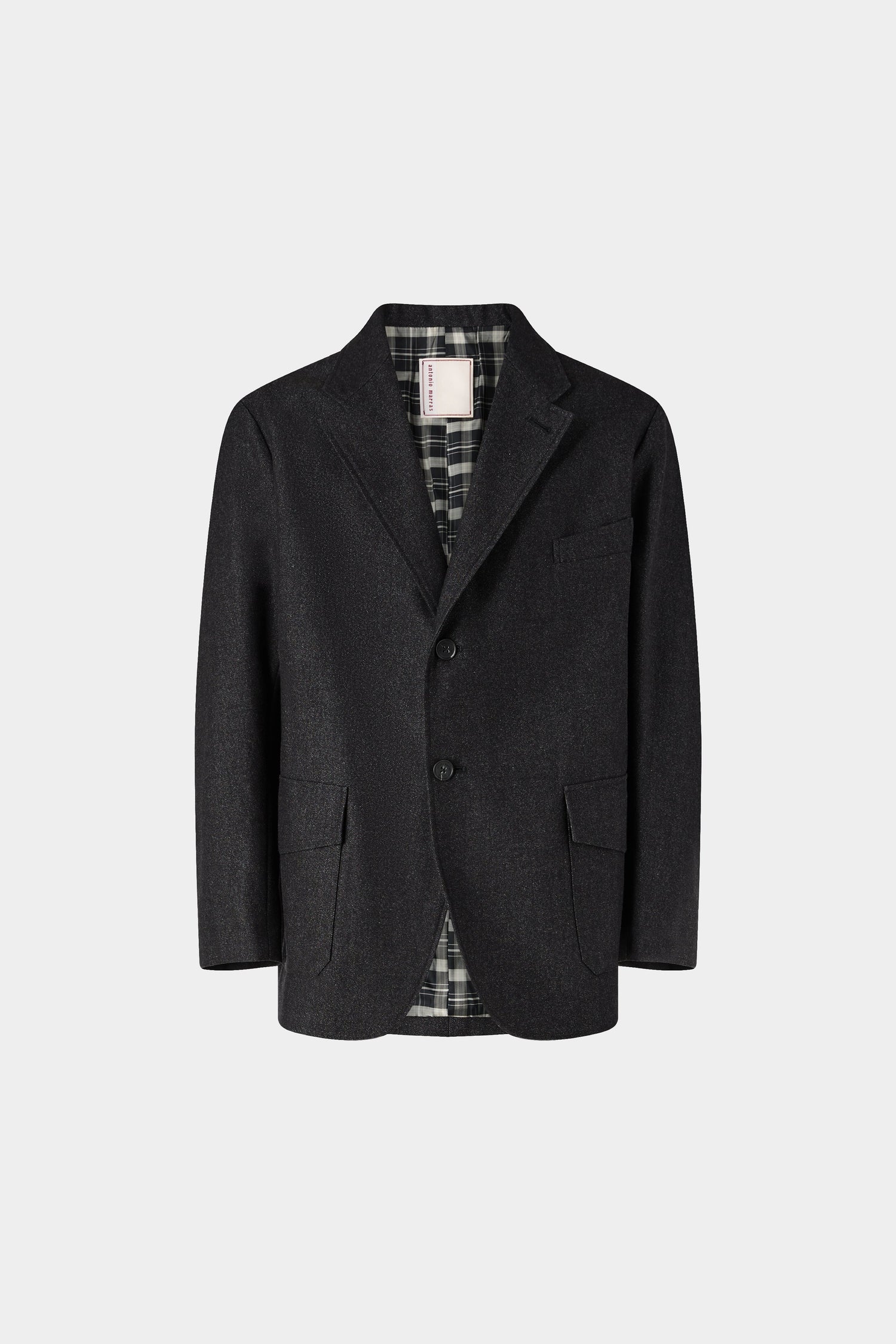 Black Single-Breasted Blazer