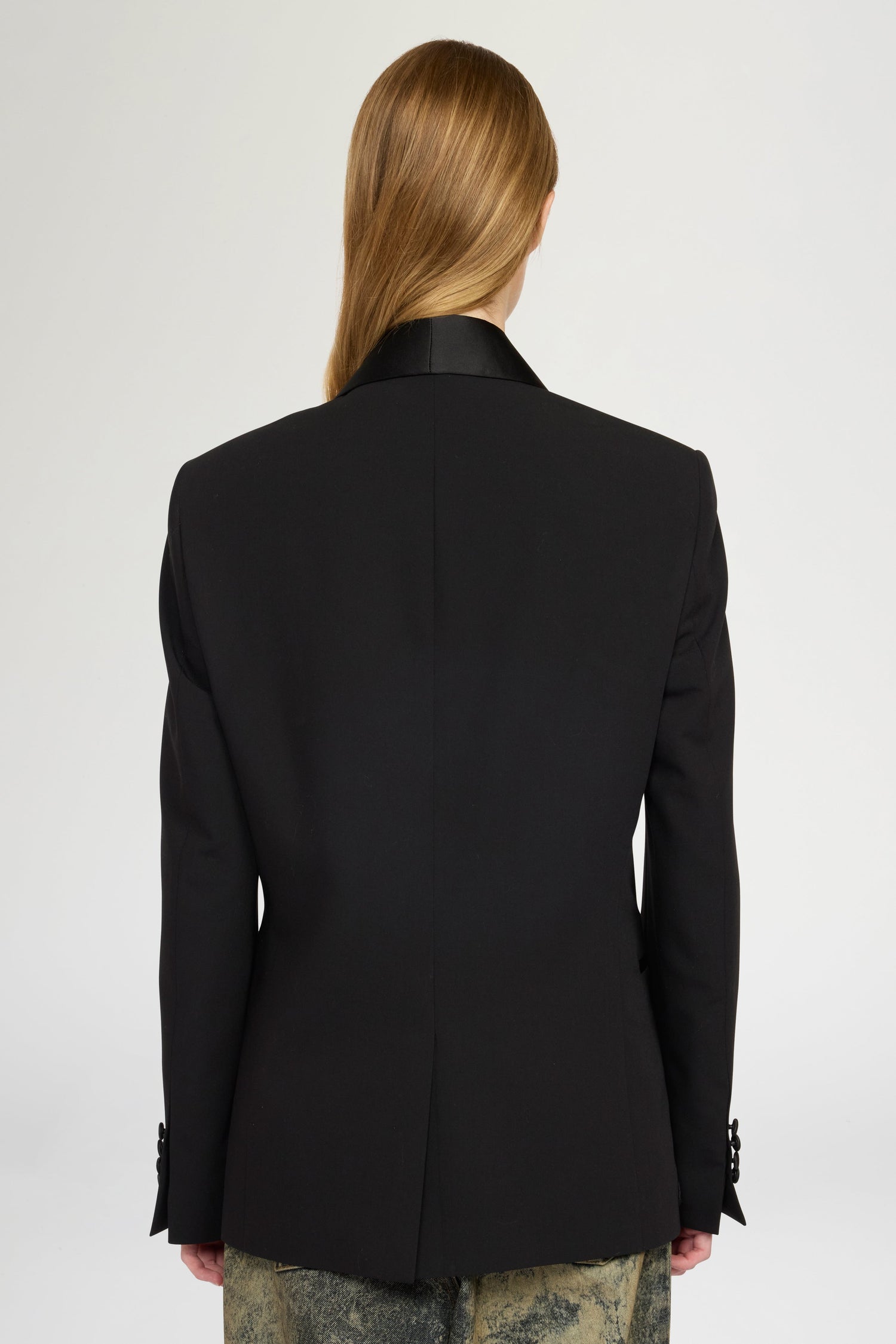 Embroidered Ramage Smoking Blazer
