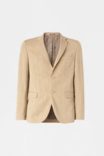 Desert Sand Single-Breasted Blazer