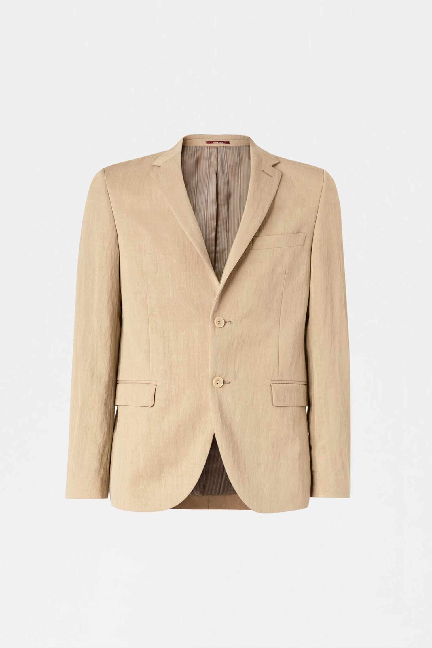Desert Sand Single-Breasted Blazer