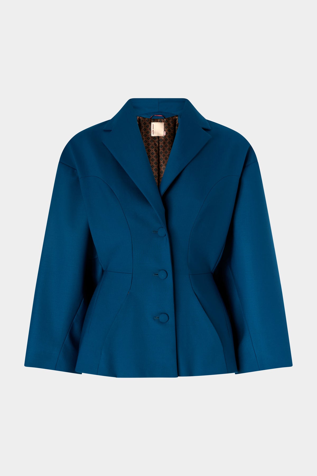 Deep Teal Tailored Jacket