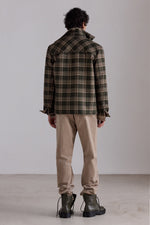 Reversible Corduroy and Tartan Jacket