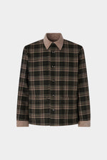 Reversible Corduroy and Tartan Jacket