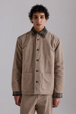 Reversible Corduroy and Tartan Jacket