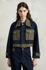 Cropped Denim Jacket