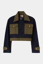 Cropped Denim Jacket