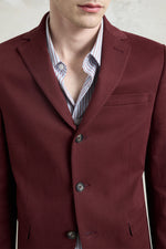 Quilted Single-Breasted Jacket