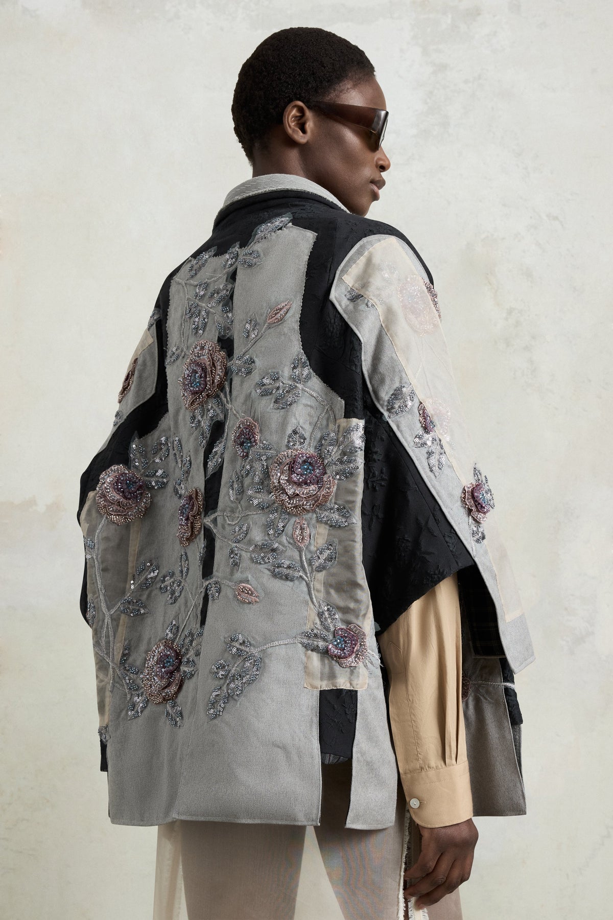 Embroidered Patch Jacket
