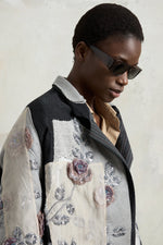 Embroidered Patch Jacket