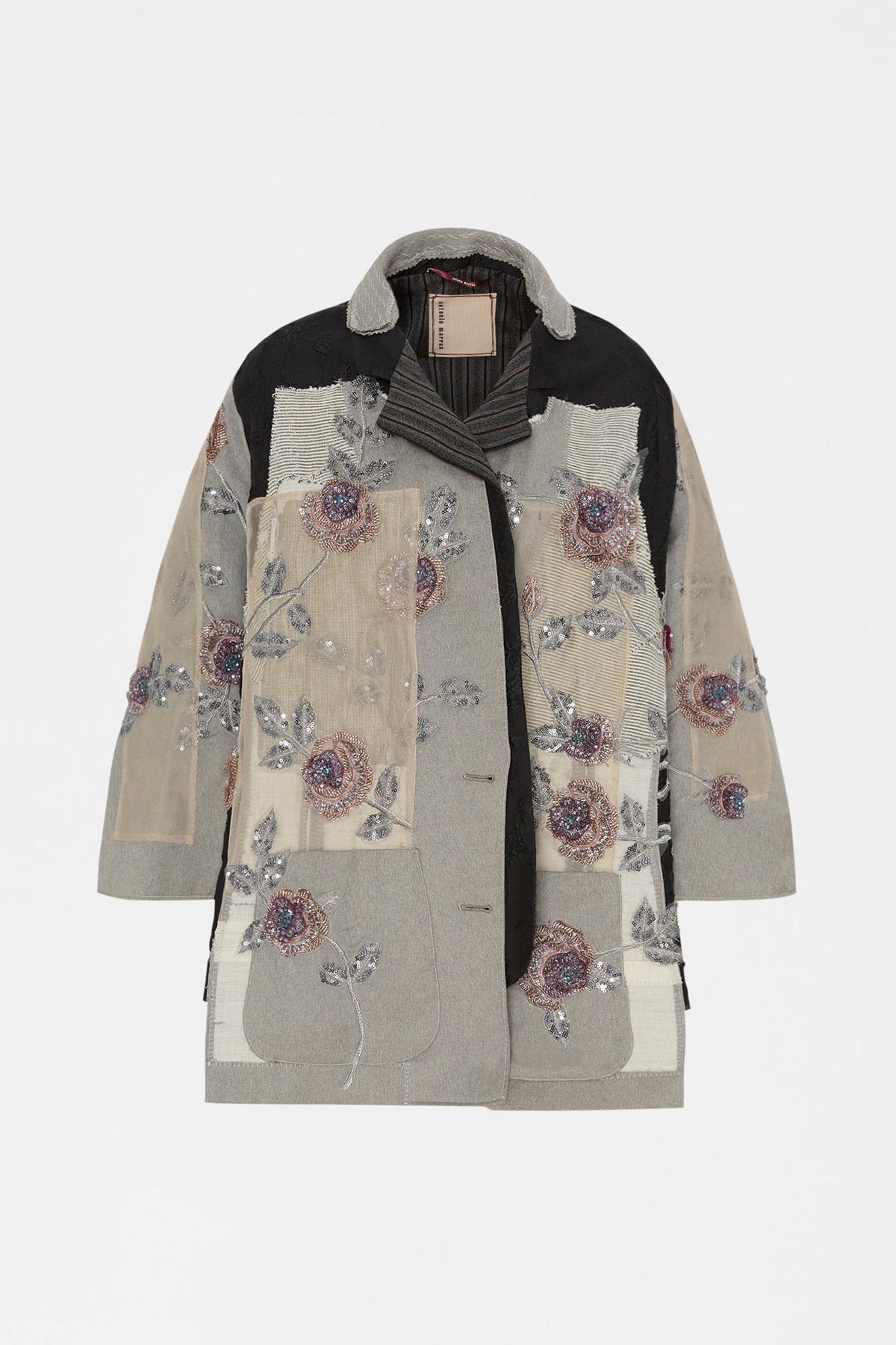 Embroidered Patch Jacket