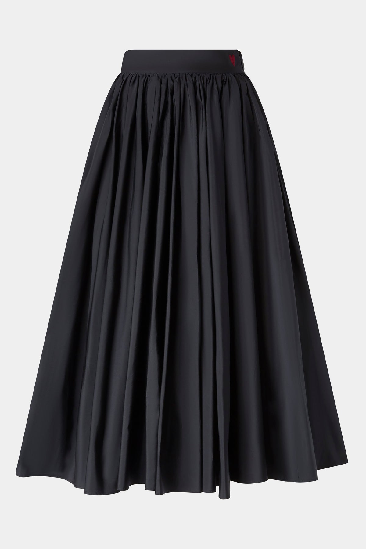 Pleated Midi Skirt