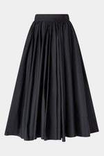 Pleated Midi Skirt