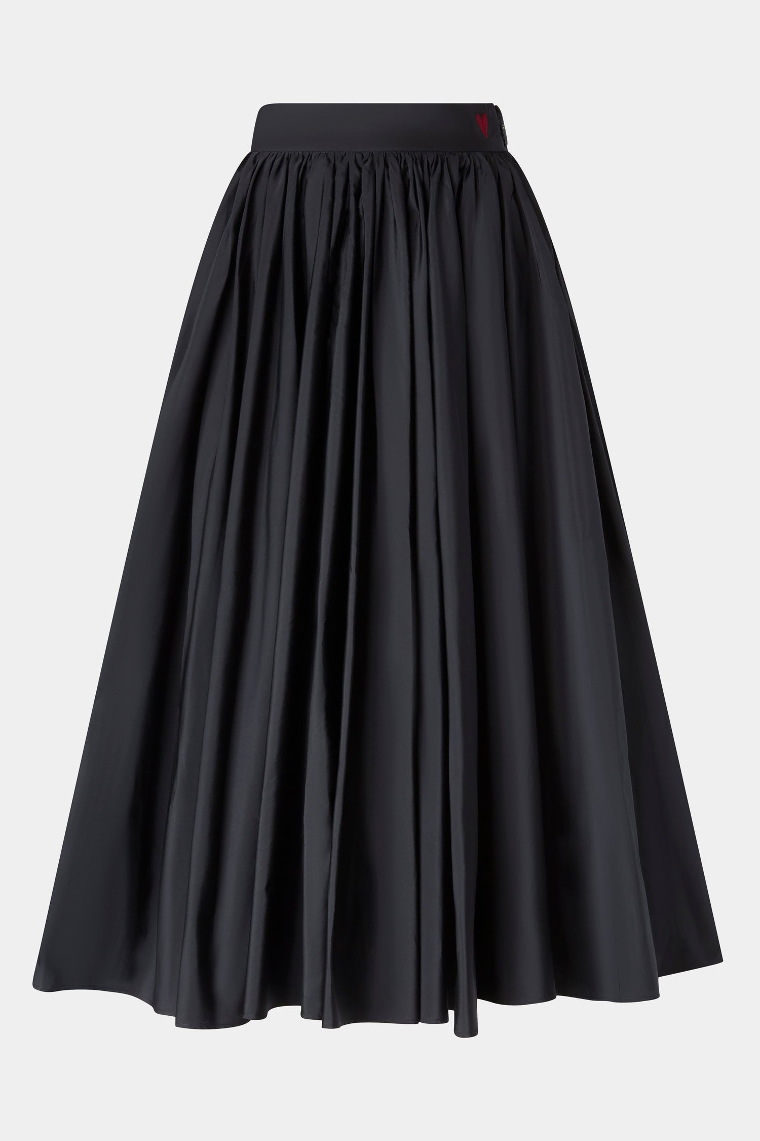 Pleated Midi Skirt