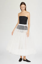 Ivory Tulle Underskirt