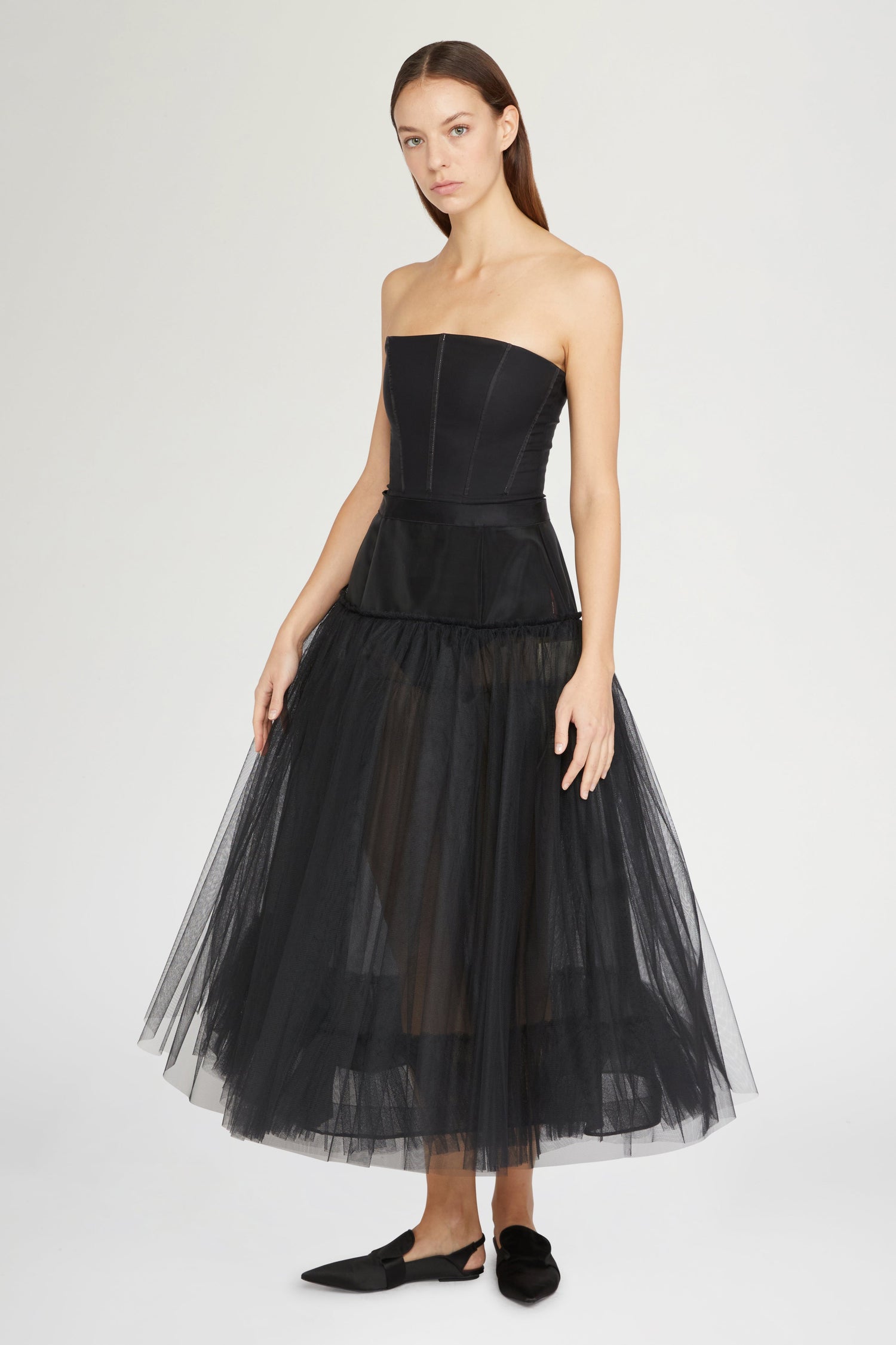 Black Tulle Underskirt
