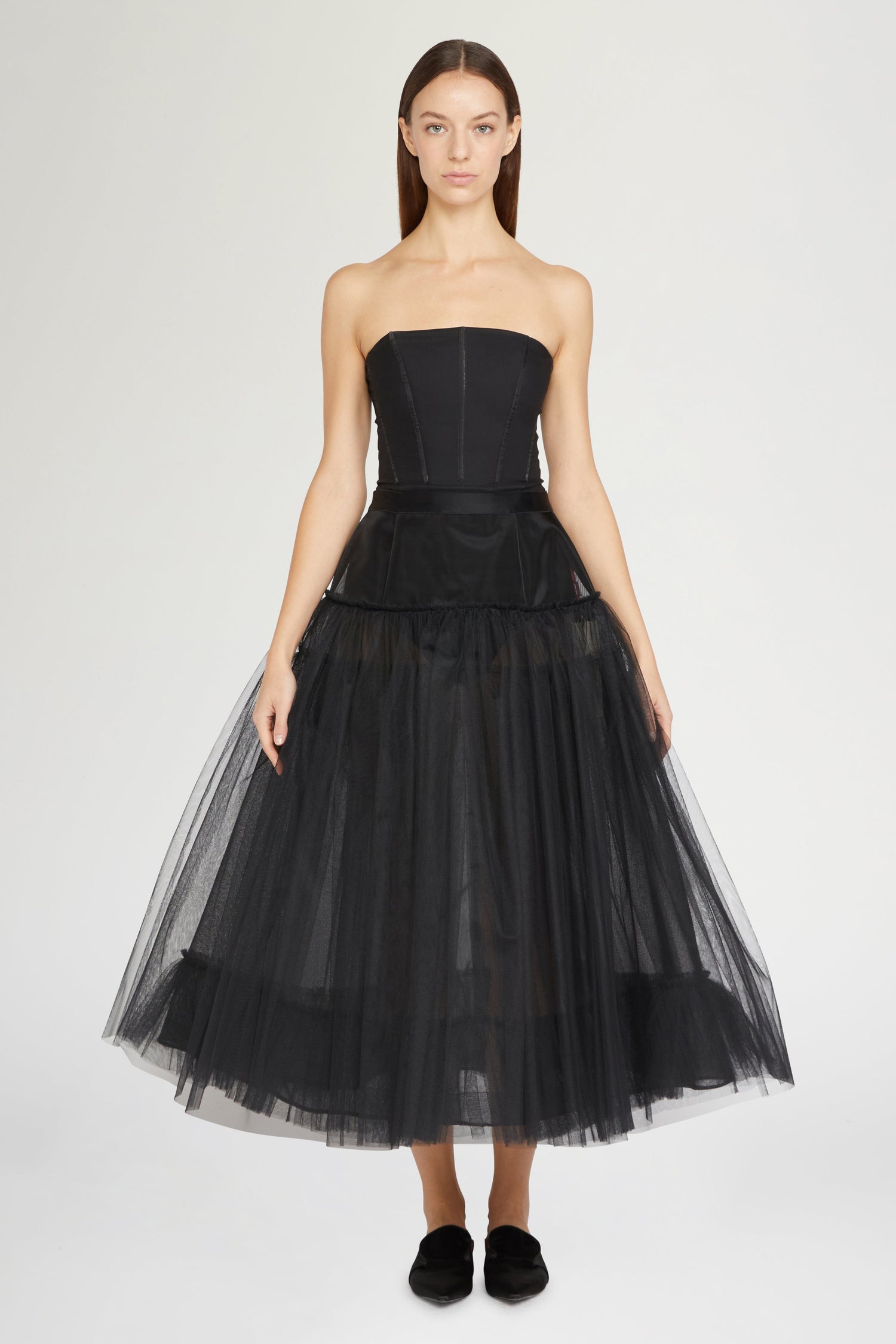 Black Tulle Underskirt
