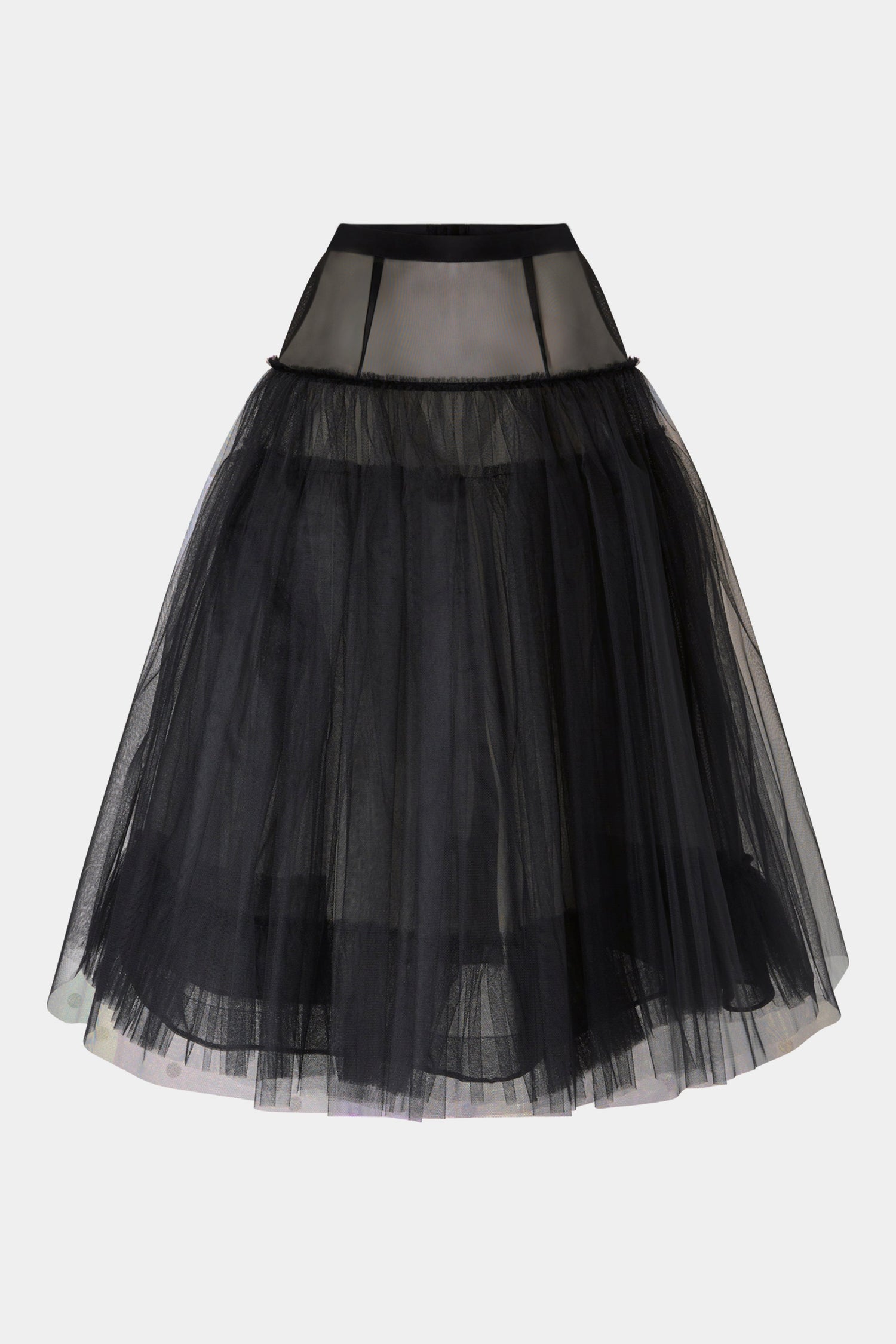Black Tulle Underskirt