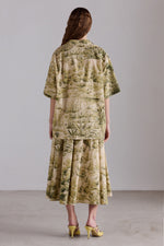 Botanical Midi Skirt