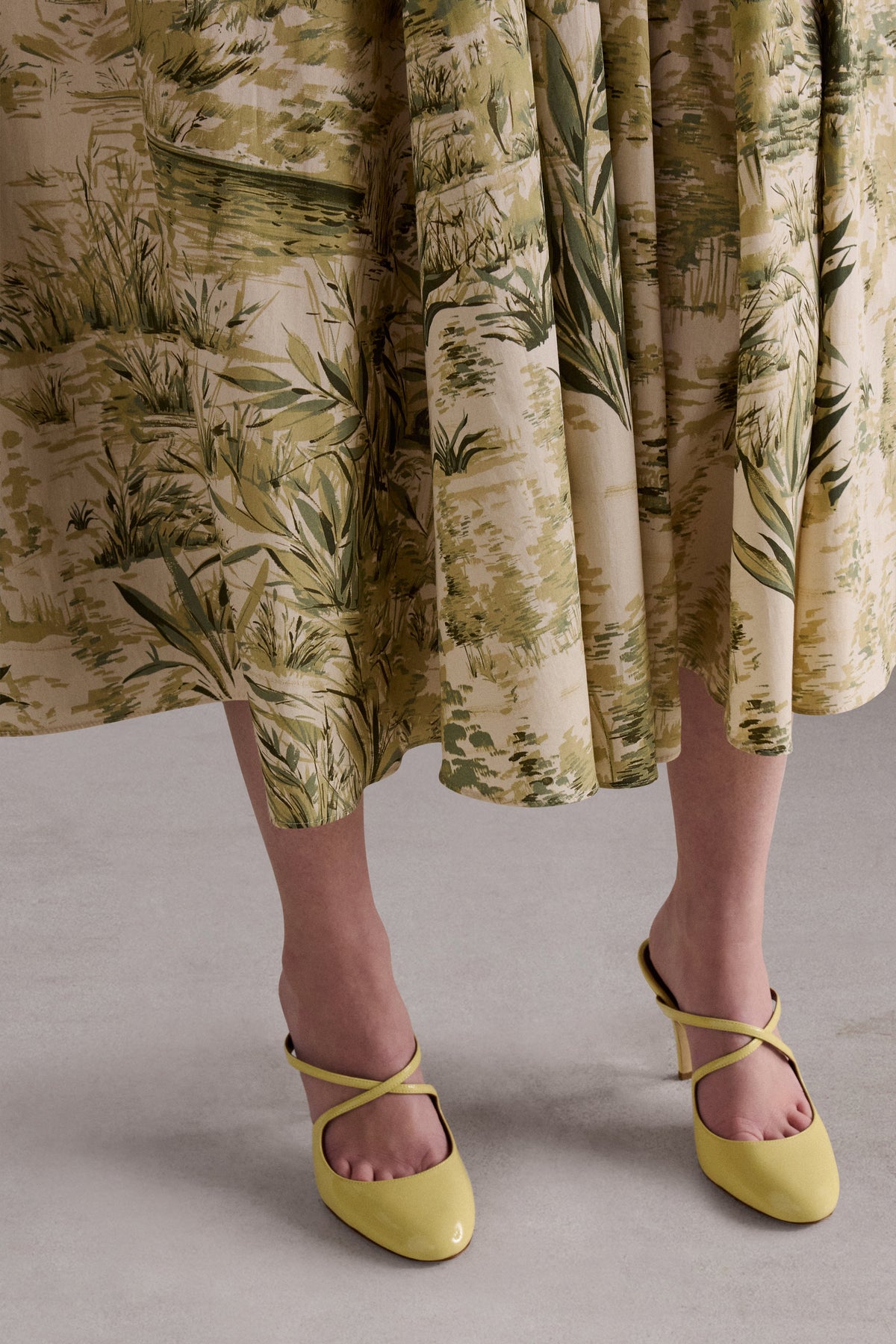Botanical Midi Skirt