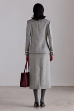 Wool Pencil Skirt