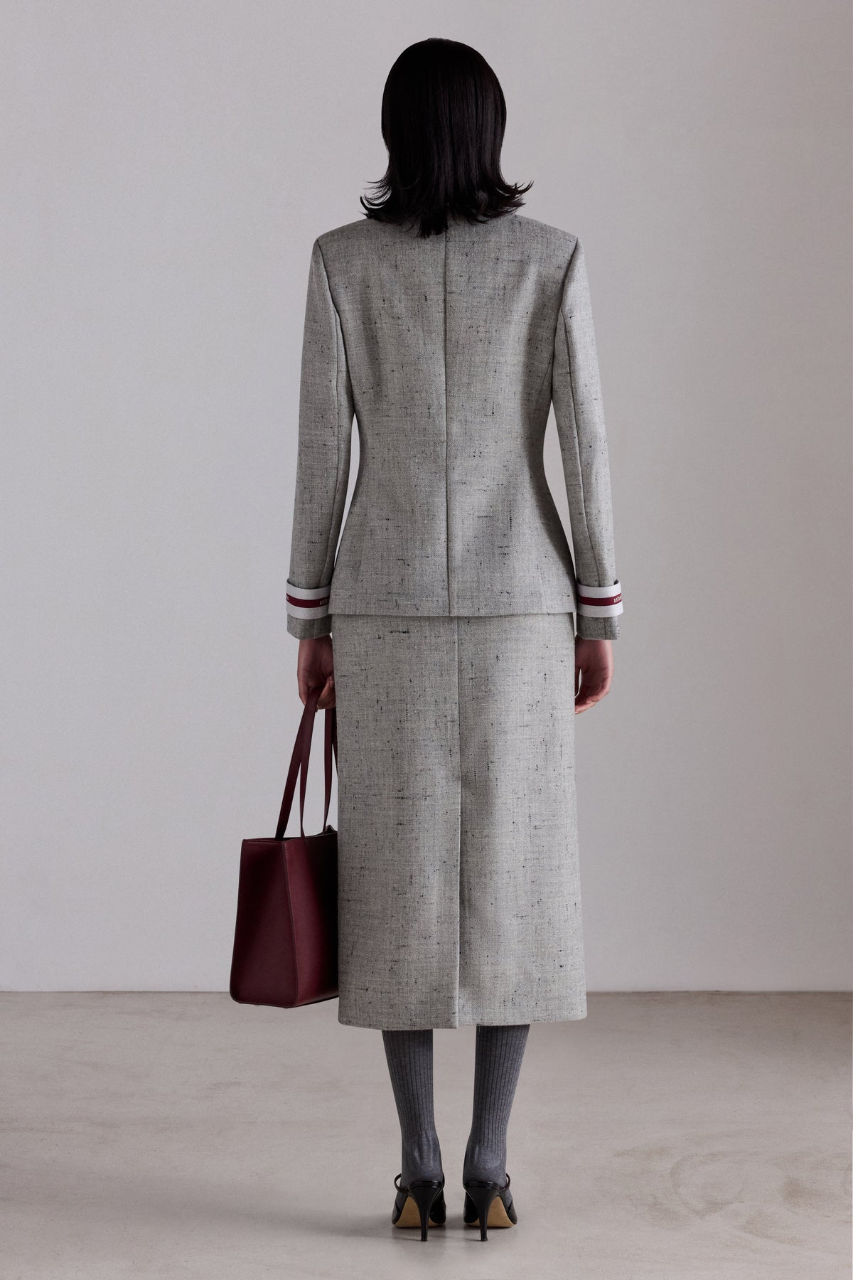 Wool Pencil Skirt