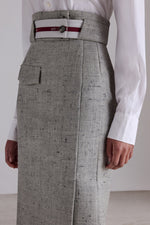 Wool Pencil Skirt