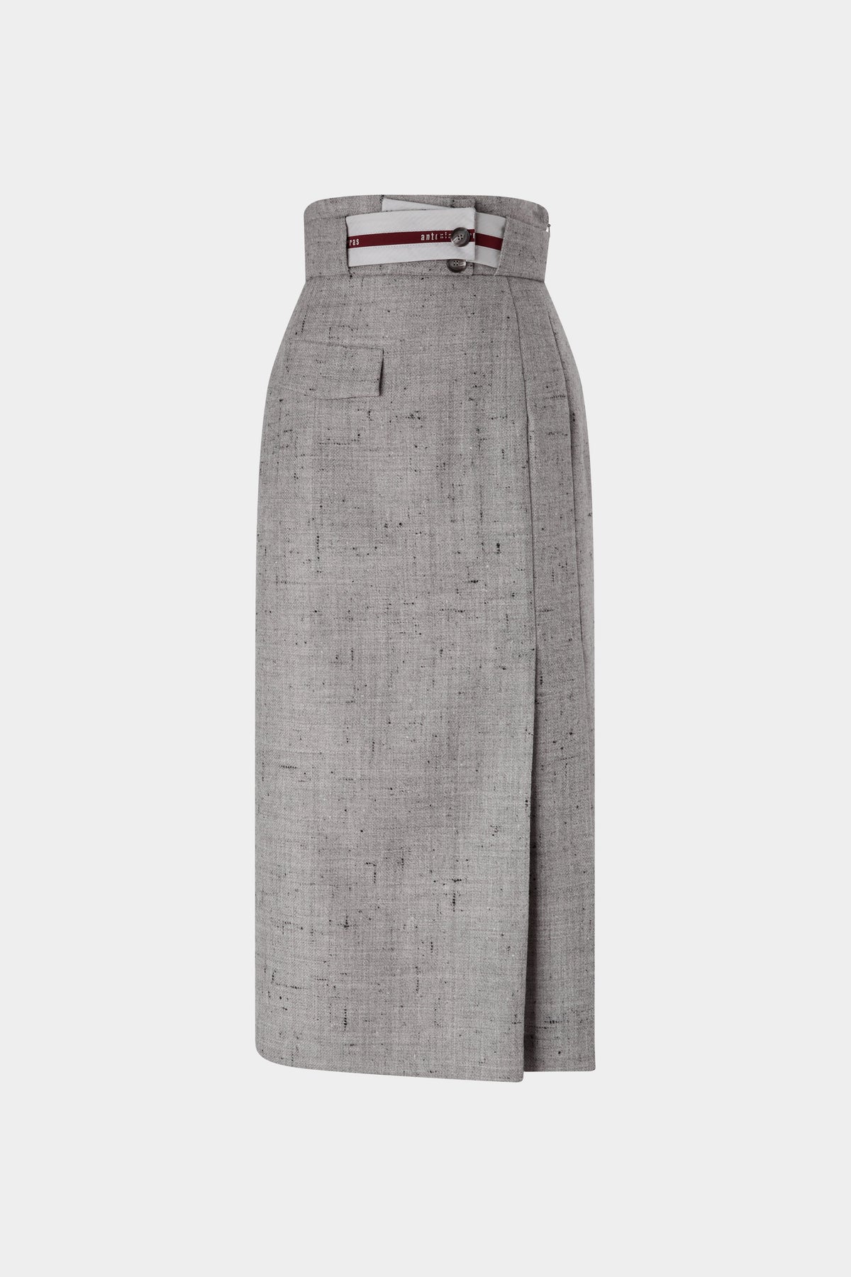Wool Pencil Skirt