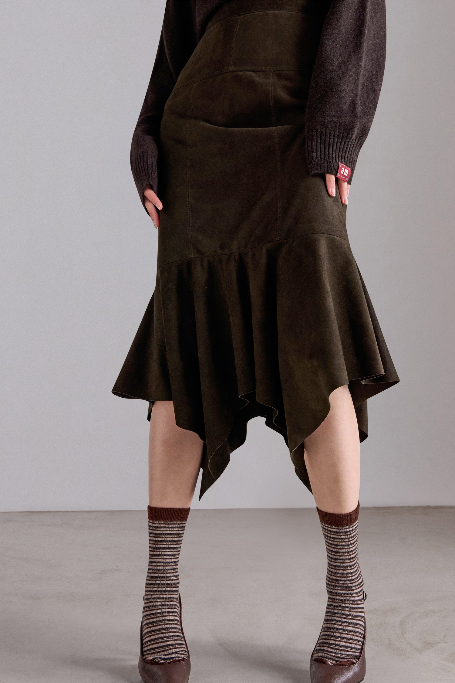 Flared Pencil Skirt
