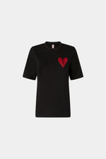Broken Heart T-shirt Black