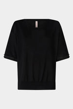 Silk-Cotton Knit T-Shirt