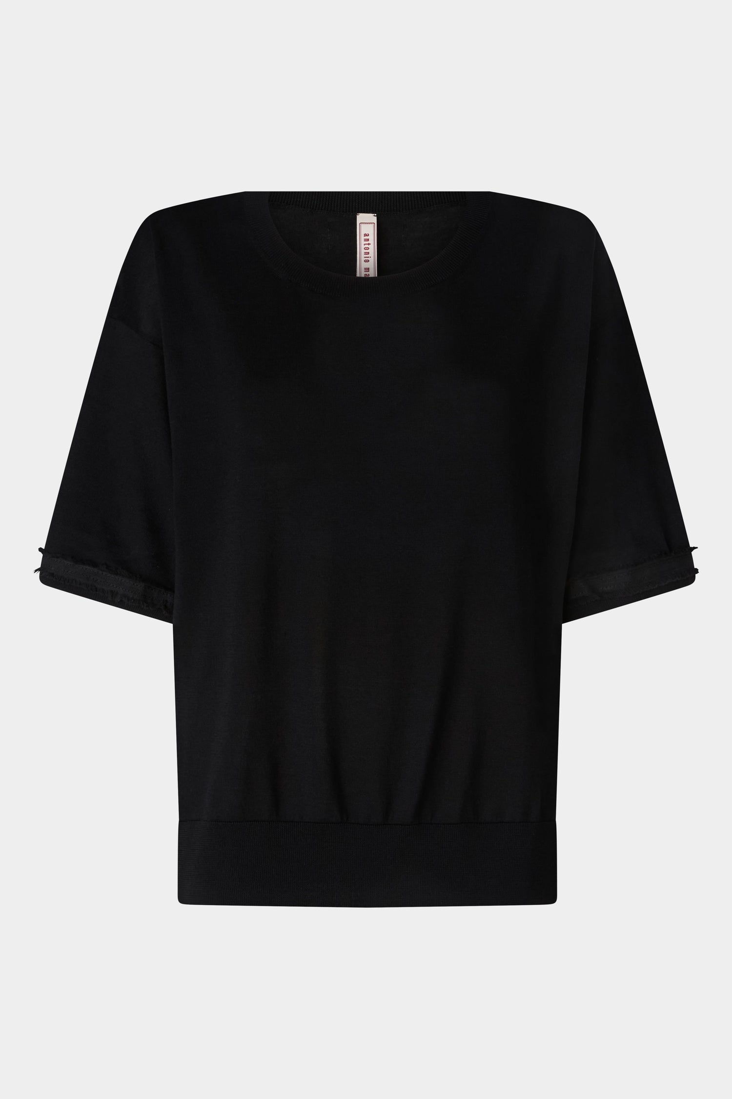 Silk-Cotton Knit T-Shirt