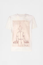Ivory Sketch Print T-shirt