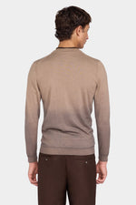 Beige V-Neck Cardigan