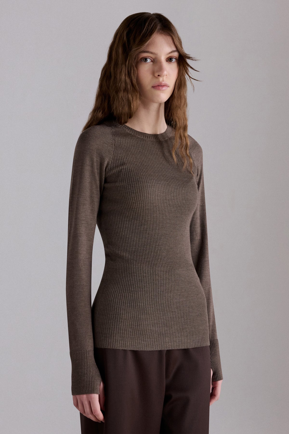 Ribbed Cashmere Sweater