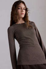 Ribbed Cashmere Sweater