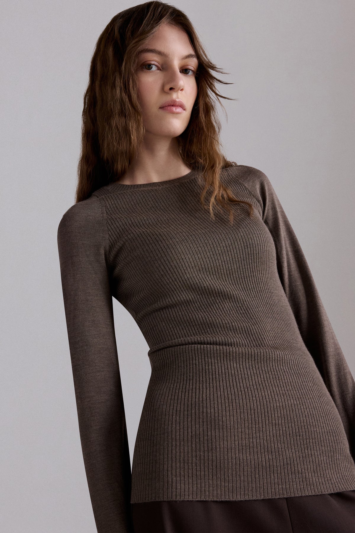 Ribbed Cashmere Sweater