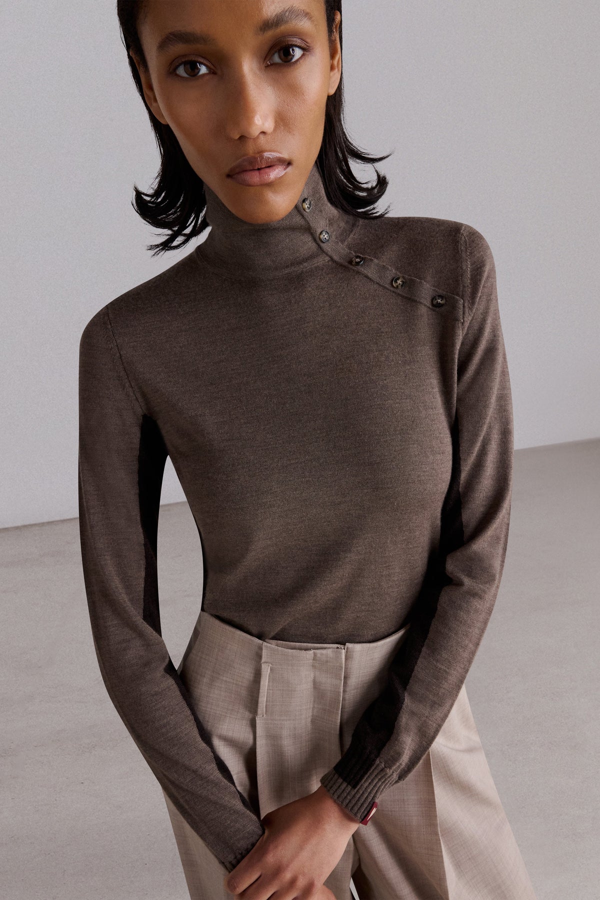 Cashmere Turtleneck Sweater