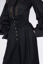 Black Palazzo Pants with High waist