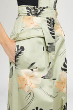 Palazzo Pants Ibiscus Print