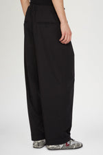 Black Wide-Leg Trousers