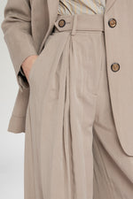 Taupe Palazzo Pants