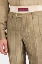 Golden Stripe Straight Pants