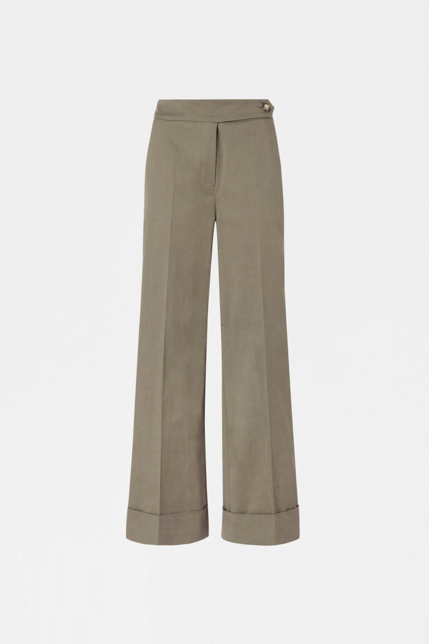 Wide-Leg Tailored Pants