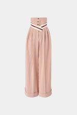 Antique Pink Bustier Trousers