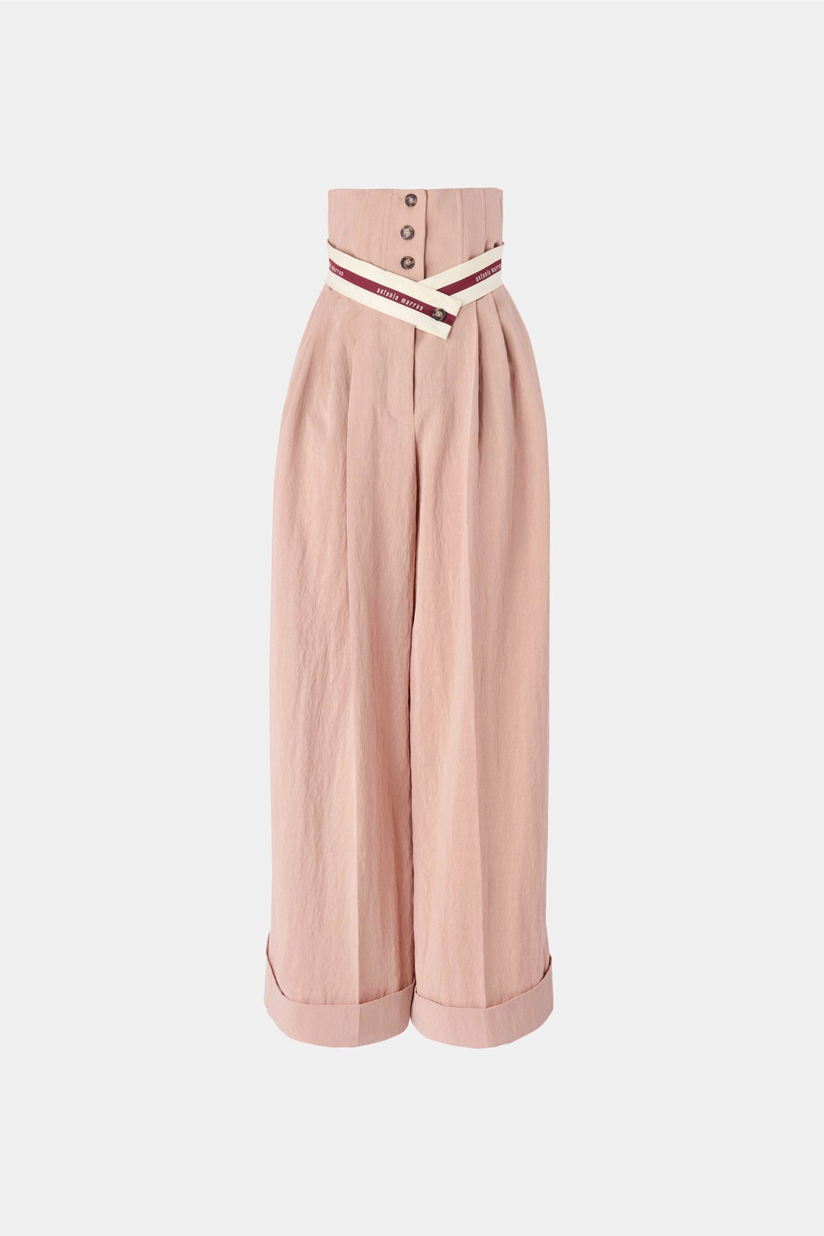Antique Pink Bustier Trousers