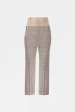 Double-Effect Prince of Wales Pants