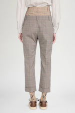 Double-Effect Prince of Wales Pants