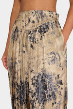 Gold Tapestry Harem Pants